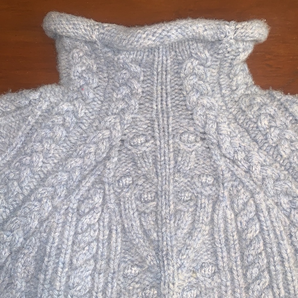 RARE Jean Paul Gaultier Maille Wool Chunky Fisherman Knit Sweater - Picture 6 of 13